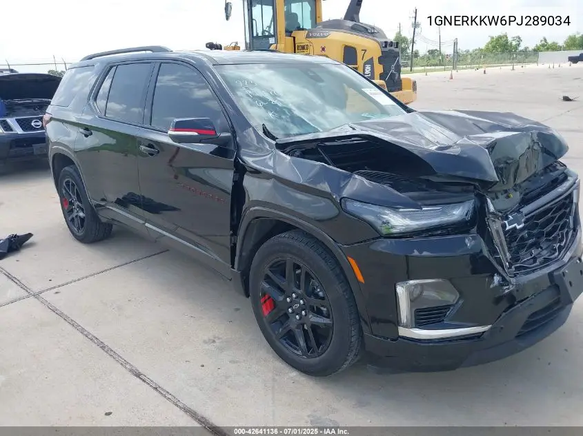 2023 Chevrolet Traverse Fwd Premier VIN: 1GNERKKW6PJ289034 Lot: 42641136