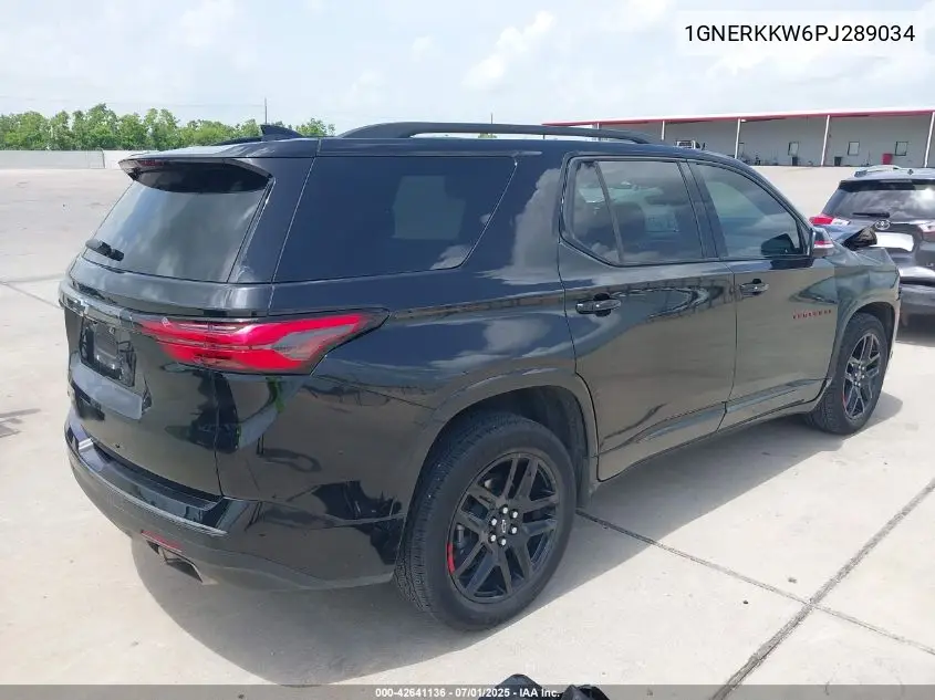 2023 Chevrolet Traverse Fwd Premier VIN: 1GNERKKW6PJ289034 Lot: 42641136