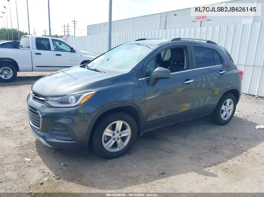 2018 Chevrolet Trax Lt VIN: KL7CJLSB2JB626145 Lot: 42256163