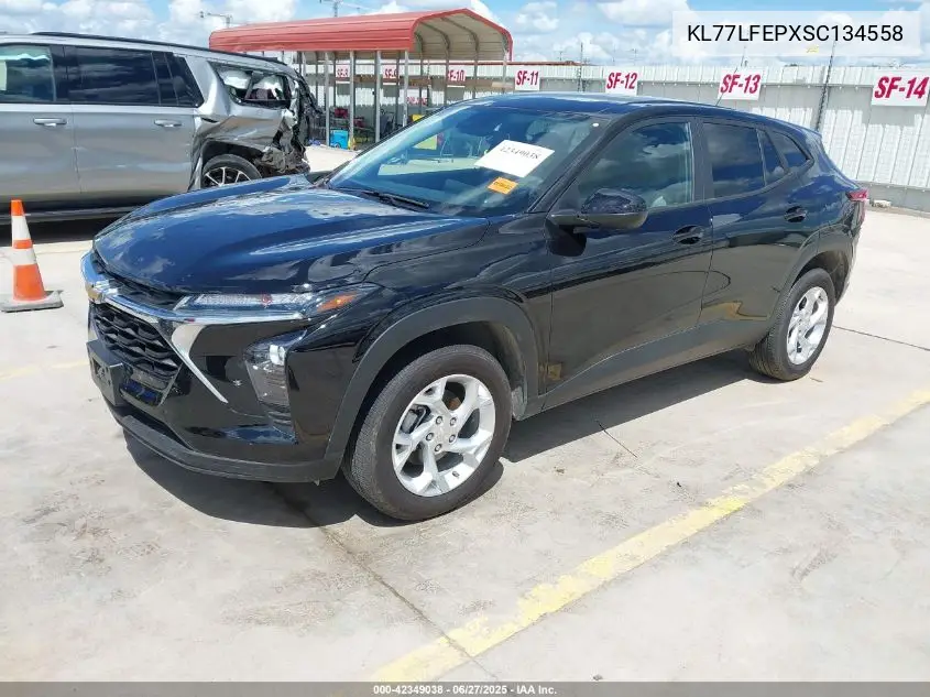 2025 Chevrolet Trax Fwd Ls VIN: KL77LFEPXSC134558 Lot: 42349038