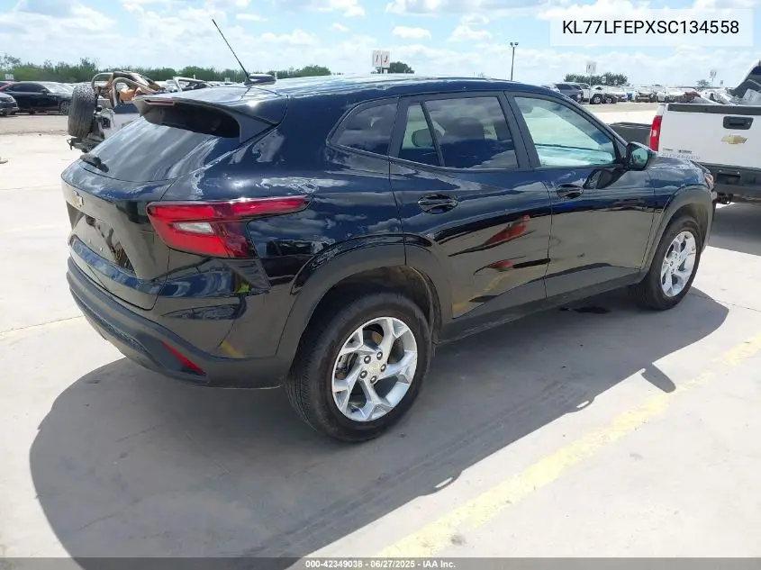 2025 Chevrolet Trax Fwd Ls VIN: KL77LFEPXSC134558 Lot: 42349038
