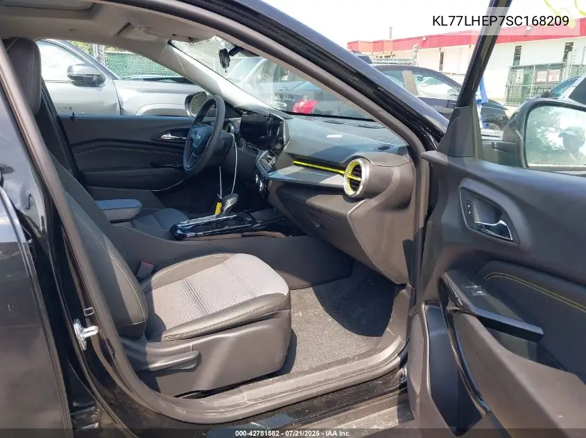 2025 Chevrolet Trax Fwd Lt VIN: KL77LHEP7SC168209 Lot: 42781582