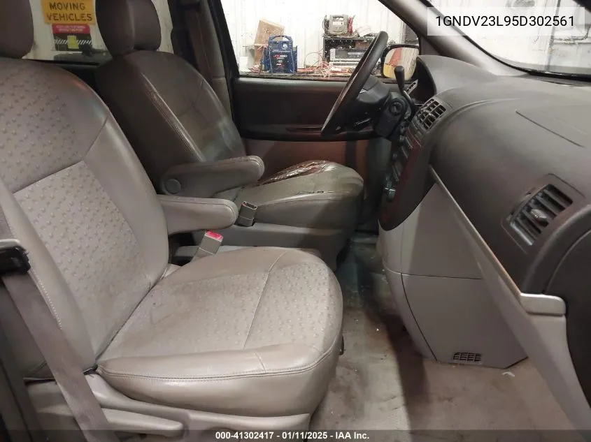 2005 Chevrolet Uplander Ls VIN: 1GNDV23L95D302561 Lot: 41302417