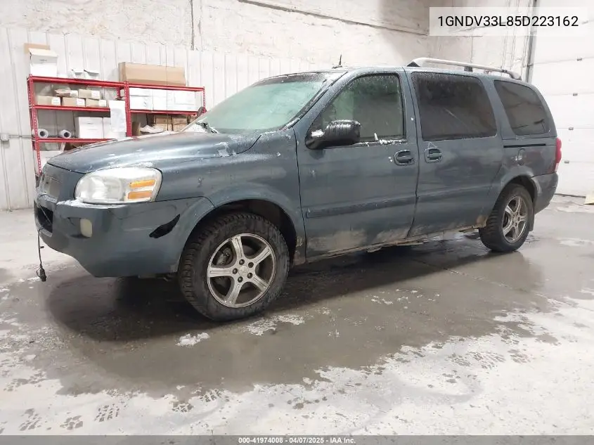 2005 Chevrolet Uplander Lt VIN: 1GNDV33L85D223162 Lot: 41974008