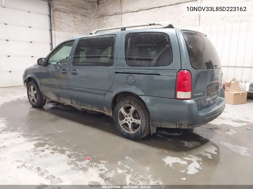 2005 Chevrolet Uplander Lt VIN: 1GNDV33L85D223162 Lot: 41974008