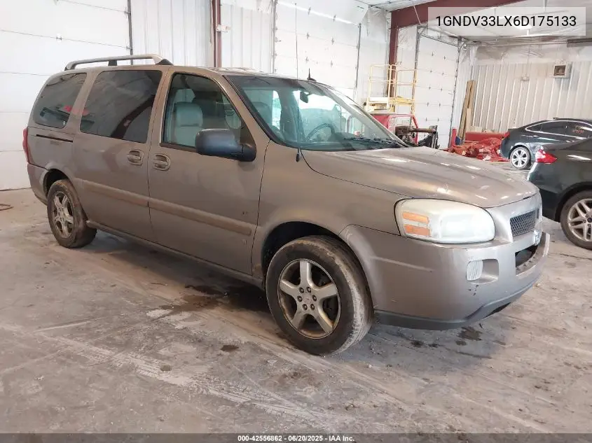 2006 Chevrolet Uplander Lt VIN: 1GNDV33LX6D175133 Lot: 42556862