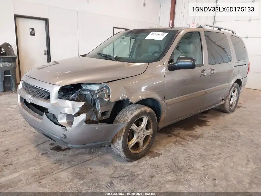 2006 Chevrolet Uplander Lt VIN: 1GNDV33LX6D175133 Lot: 42556862