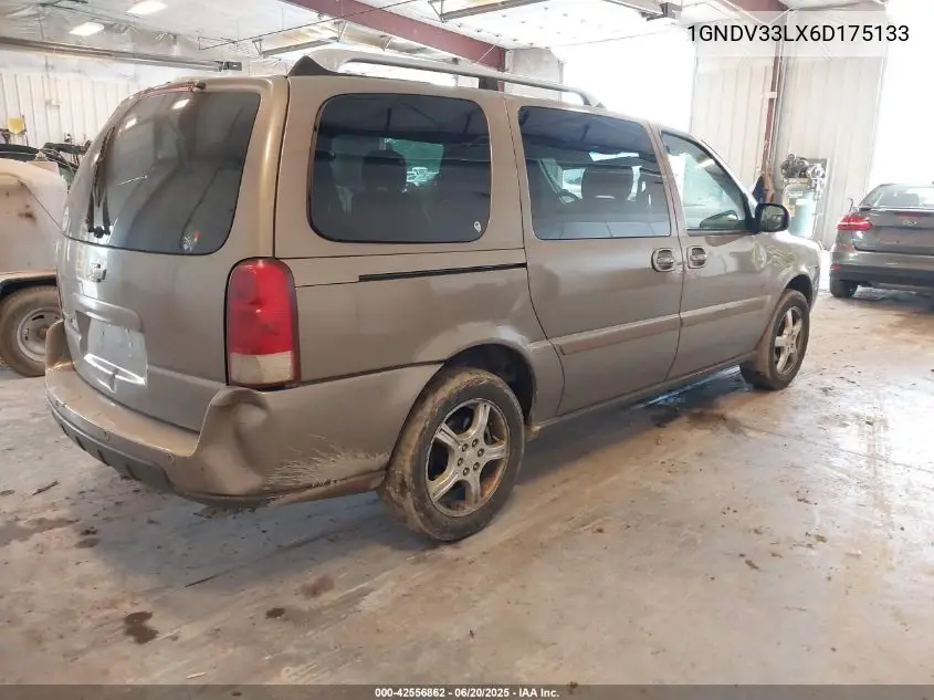 2006 Chevrolet Uplander Lt VIN: 1GNDV33LX6D175133 Lot: 42556862