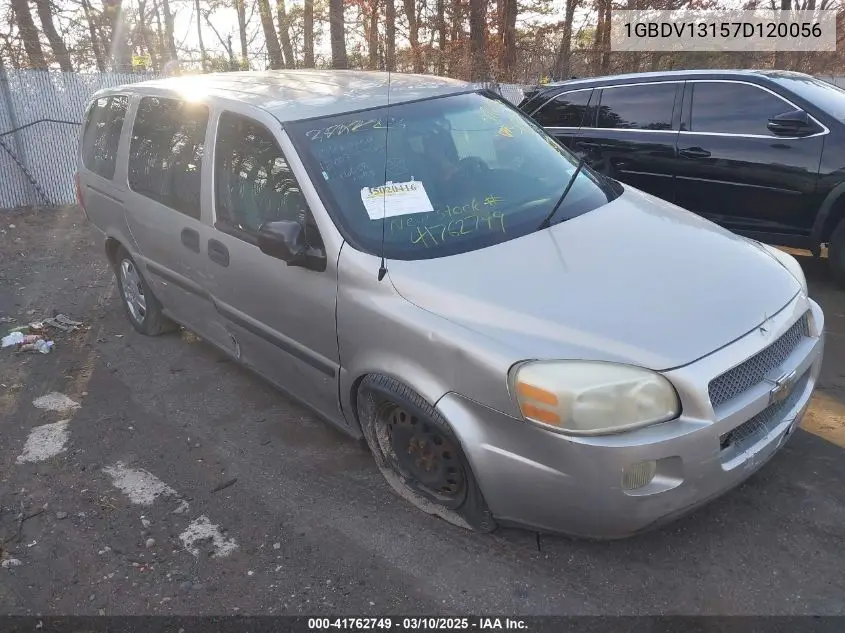2007 Chevrolet Uplander Ls VIN: 1GBDV13157D120056 Lot: 41762749