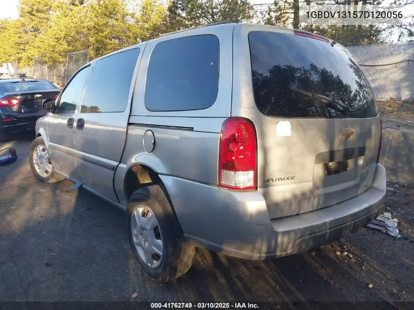 2007 Chevrolet Uplander Ls VIN: 1GBDV13157D120056 Lot: 41762749