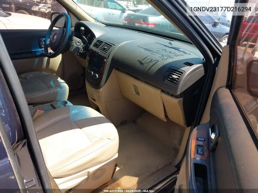 2007 Chevrolet Uplander Ls VIN: 1GNDV23177D216294 Lot: 42127894