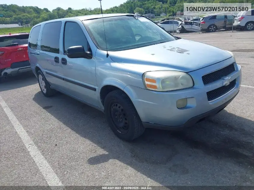 2007 Chevrolet Uplander Ls VIN: 1GNDV23W57D201580 Lot: 42213503