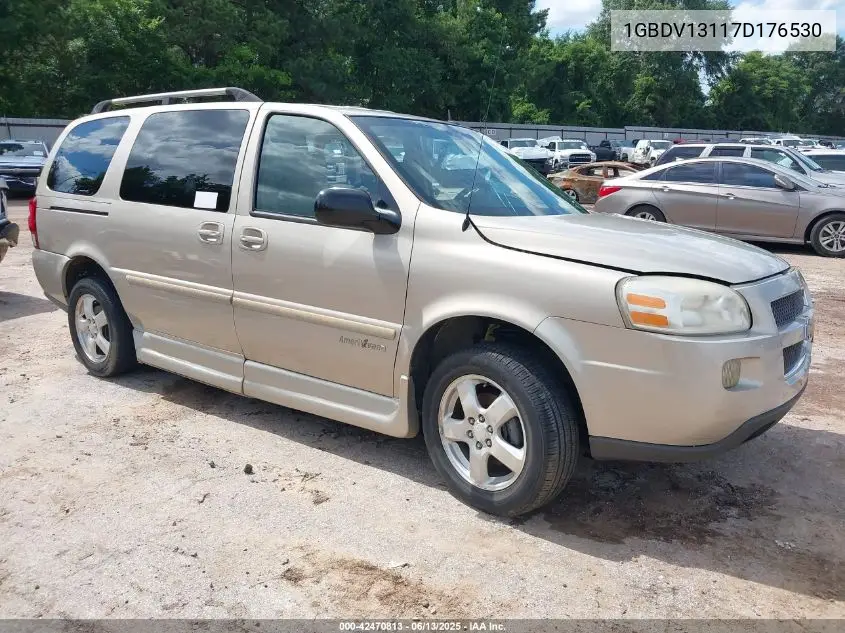 2007 Chevrolet Uplander Lt VIN: 1GBDV13117D176530 Lot: 42470813