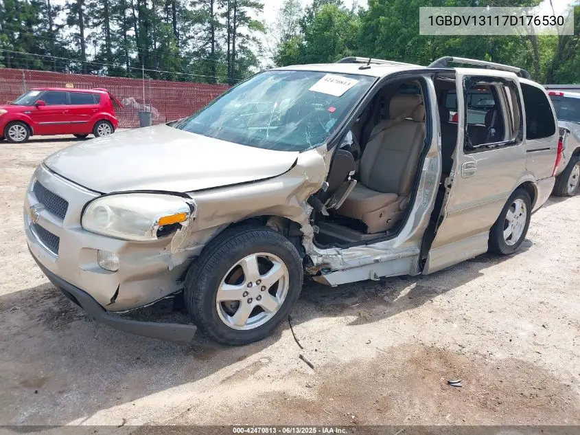 2007 Chevrolet Uplander Lt VIN: 1GBDV13117D176530 Lot: 42470813