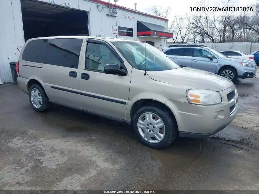 2008 Chevrolet Uplander Ls VIN: 1GNDV23W68D183026 Lot: 41912396