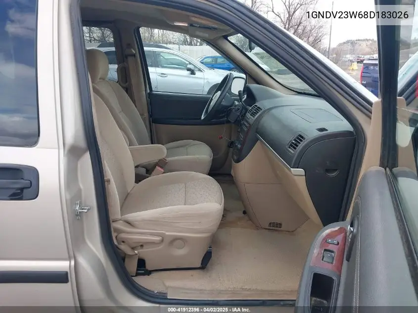 2008 Chevrolet Uplander Ls VIN: 1GNDV23W68D183026 Lot: 41912396