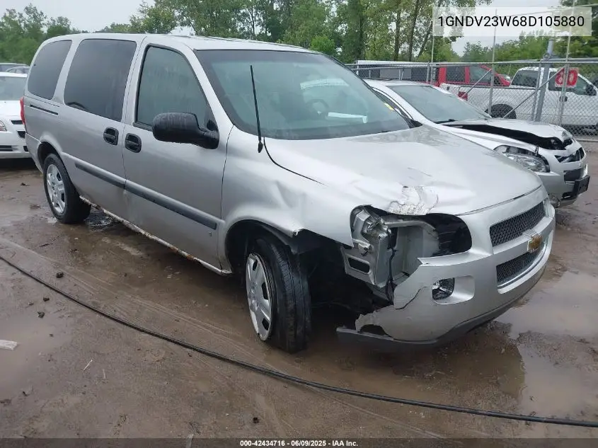 2008 Chevrolet Uplander Ls VIN: 1GNDV23W68D105880 Lot: 42434716