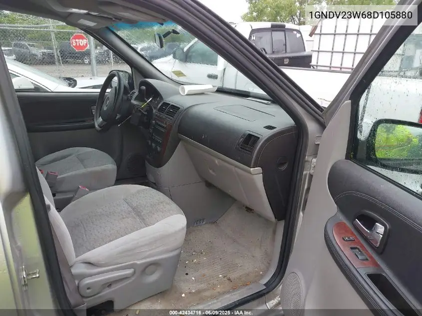2008 Chevrolet Uplander Ls VIN: 1GNDV23W68D105880 Lot: 42434716