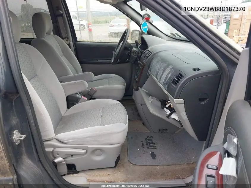 2008 Chevrolet Uplander Ls VIN: 1GNDV23W88D187370 Lot: 42488009