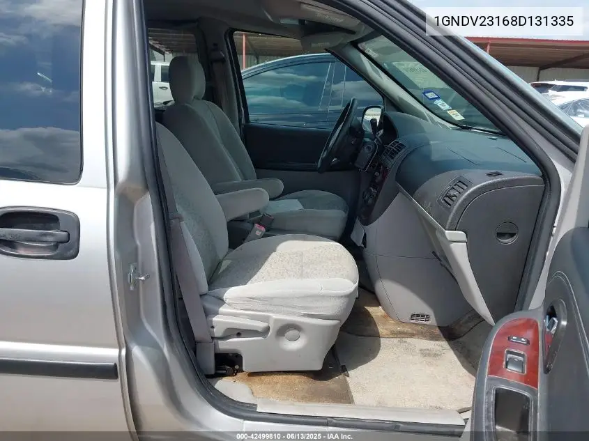 2008 Chevrolet Uplander Ls VIN: 1GNDV23168D131335 Lot: 42499810