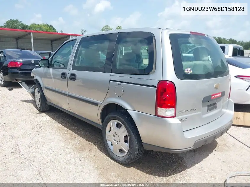 2008 Chevrolet Uplander Ls VIN: 1GNDU23W68D158128 Lot: 42589423