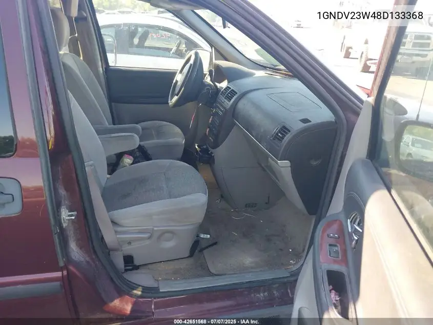 2008 Chevrolet Uplander Ls VIN: 1GNDV23W48D133368 Lot: 42651568