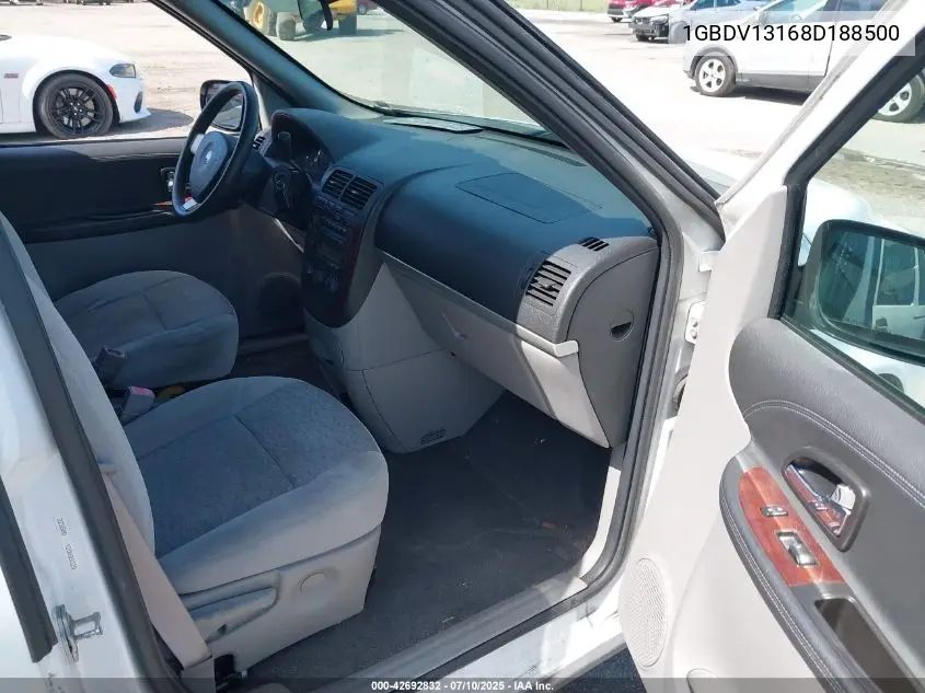 2008 Chevrolet Uplander Cargo VIN: 1GBDV13168D188500 Lot: 42692832