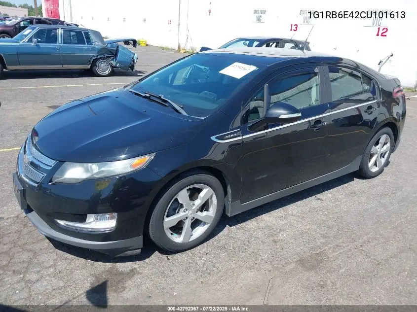 2012 Chevrolet Volt VIN: 1G1RB6E42CU101613 Lot: 42792367