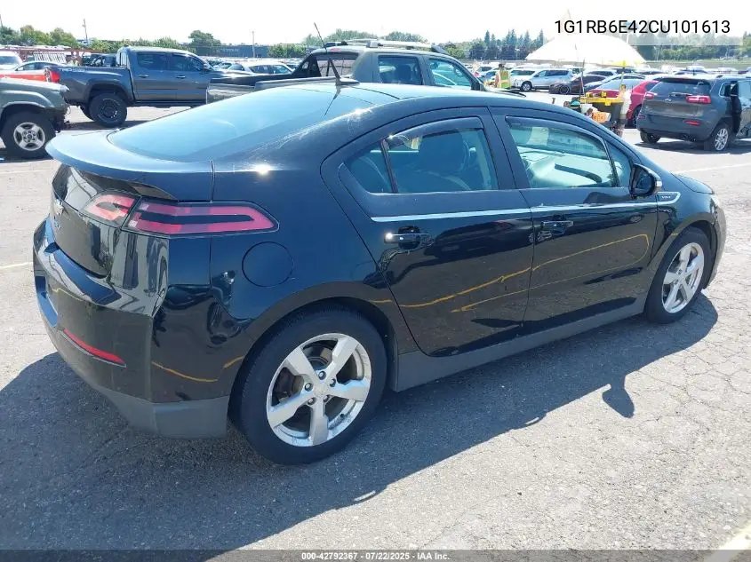 2012 Chevrolet Volt VIN: 1G1RB6E42CU101613 Lot: 42792367