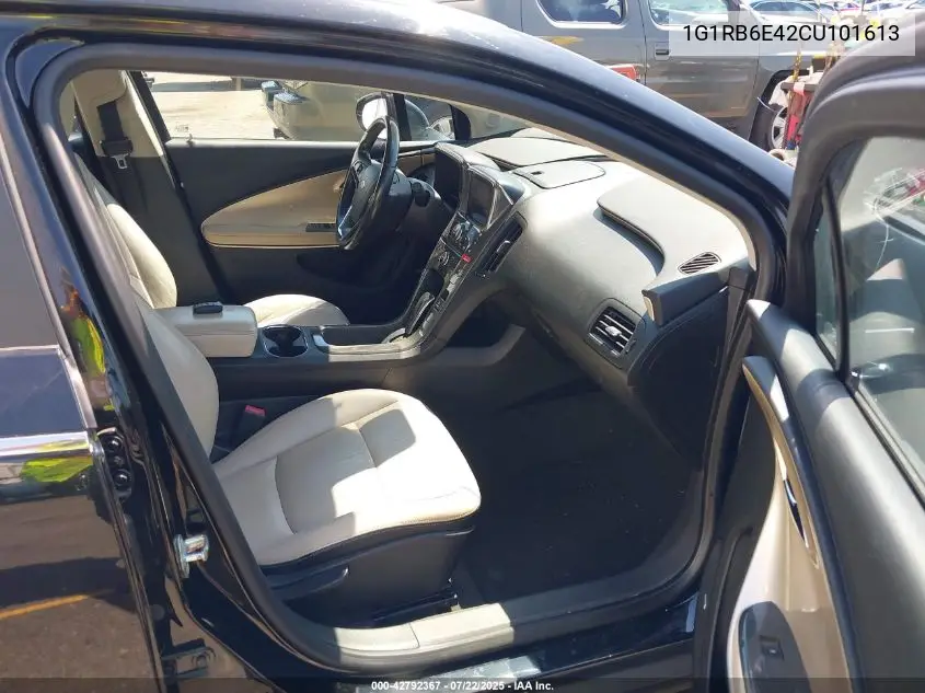 2012 Chevrolet Volt VIN: 1G1RB6E42CU101613 Lot: 42792367