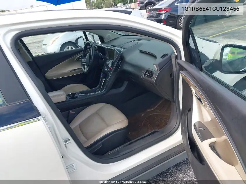 2012 Chevrolet Volt VIN: 1G1RB6E41CU123456 Lot: 42816811