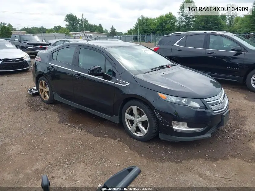 2013 Chevrolet Volt VIN: 1G1RA6E4XDU104909 Lot: 42694318