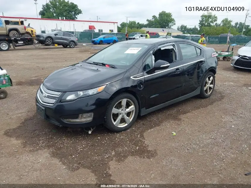 2013 Chevrolet Volt VIN: 1G1RA6E4XDU104909 Lot: 42694318