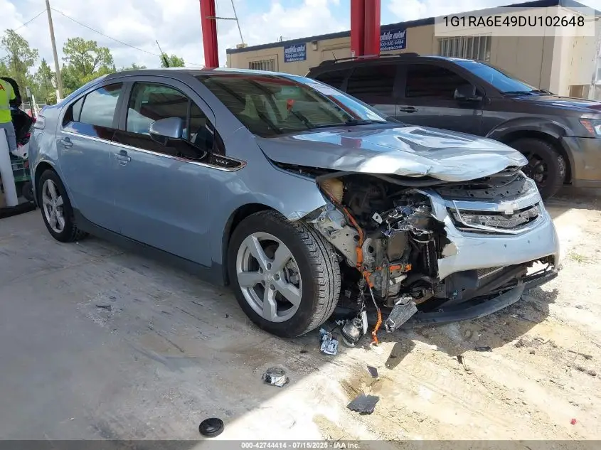 2013 Chevrolet Volt VIN: 1G1RA6E49DU102648 Lot: 42744414