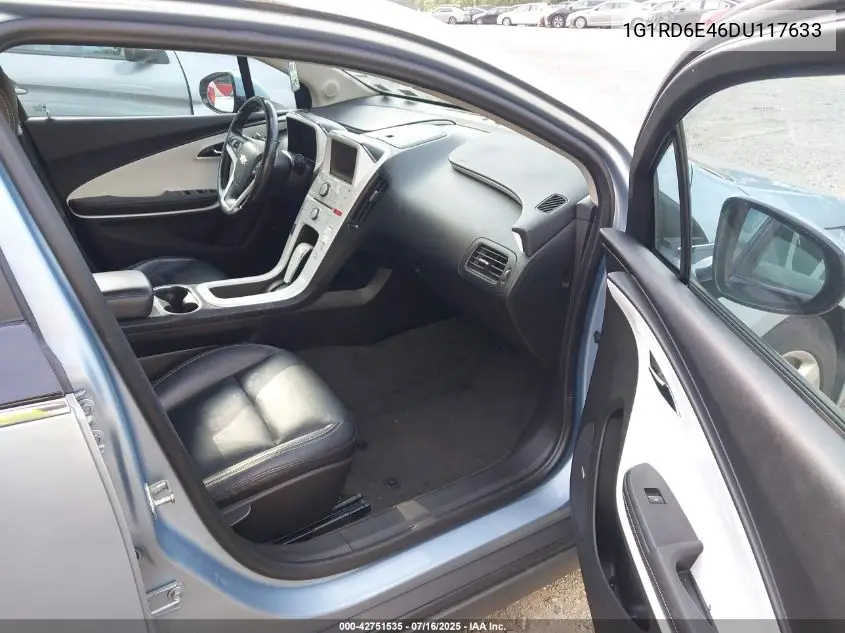 2013 Chevrolet Volt VIN: 1G1RD6E46DU117633 Lot: 42751535