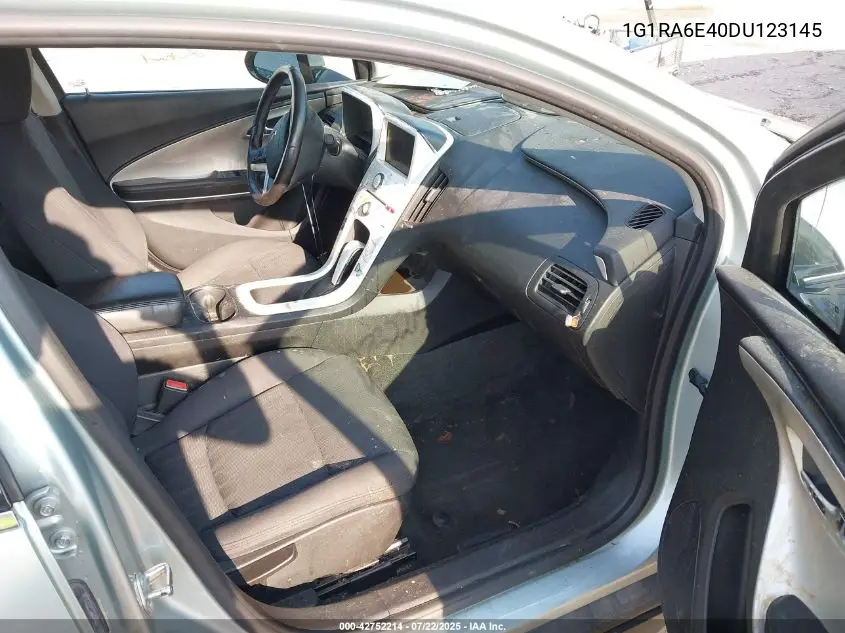 2013 Chevrolet Volt VIN: 1G1RA6E40DU123145 Lot: 42752214