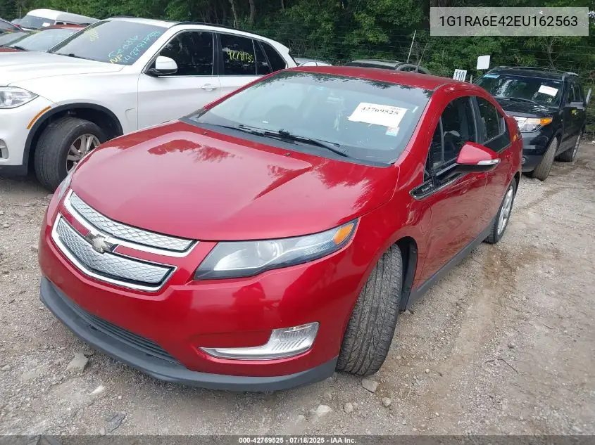 2014 Chevrolet Volt VIN: 1G1RA6E42EU162563 Lot: 42769525