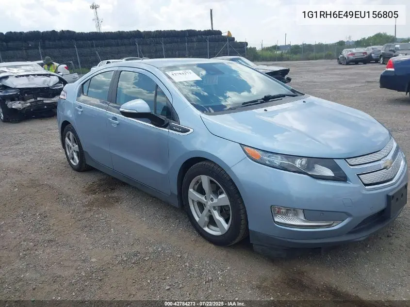 2014 Chevrolet Volt VIN: 1G1RH6E49EU156805 Lot: 42784273