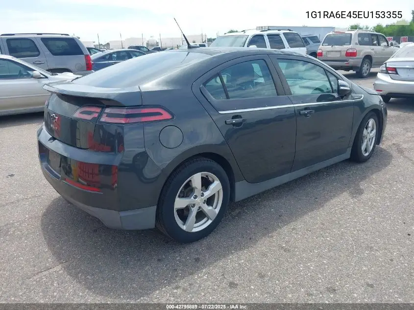 2014 Chevrolet Volt VIN: 1G1RA6E45EU153355 Lot: 42795889