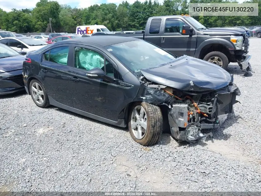 2015 Chevrolet Volt VIN: 1G1RC6E45FU130220 Lot: 42808826