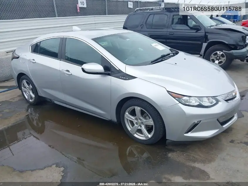2016 Chevrolet Volt Lt VIN: 1G1RC6S58GU115788 Lot: 42802270