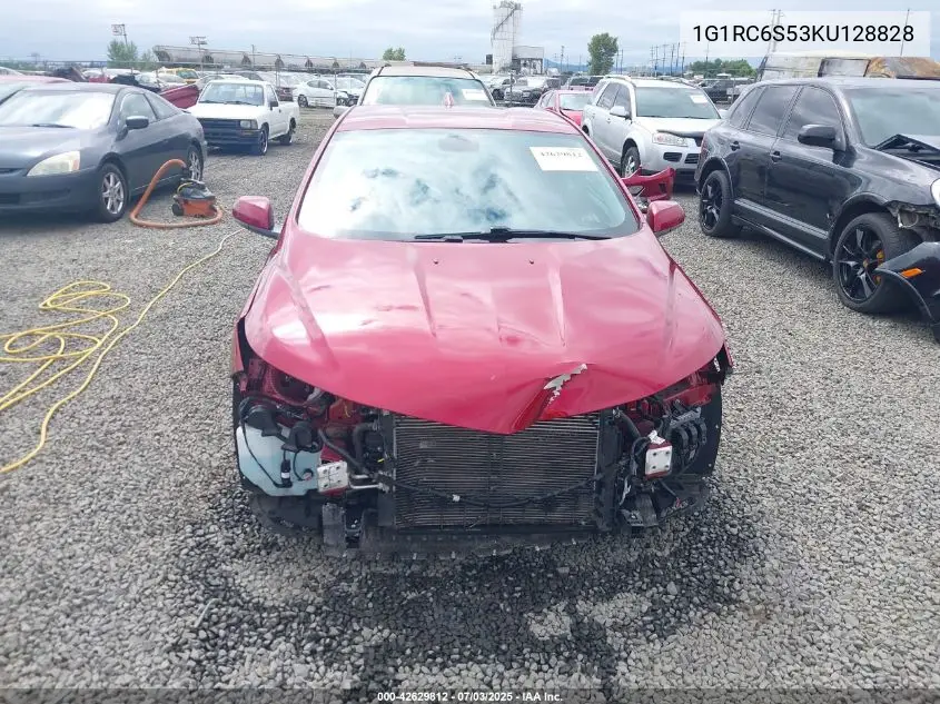 2019 Chevrolet Volt Lt VIN: 1G1RC6S53KU128828 Lot: 42629812