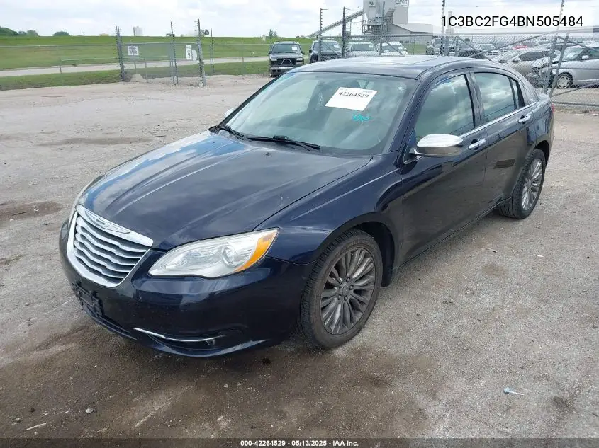 2011 Chrysler 200 Limited VIN: 1C3BC2FG4BN505484 Lot: 42264529