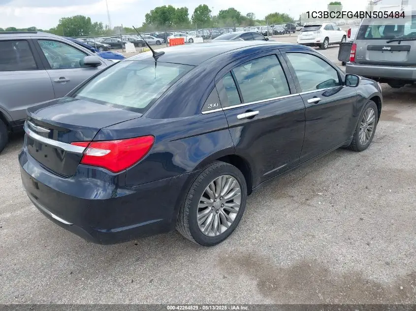 2011 Chrysler 200 Limited VIN: 1C3BC2FG4BN505484 Lot: 42264529
