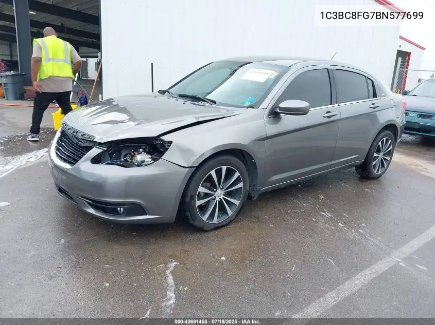 2011 Chrysler 200 S VIN: 1C3BC8FG7BN577699 Lot: 42691458