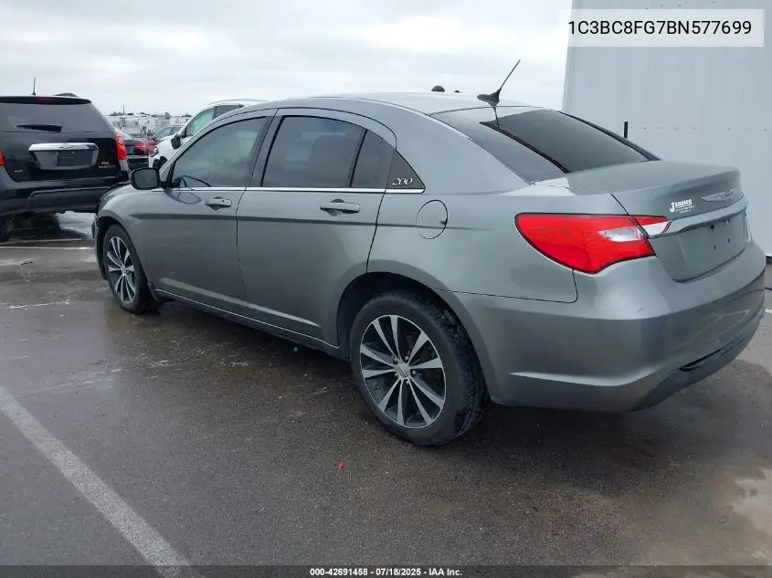 2011 Chrysler 200 S VIN: 1C3BC8FG7BN577699 Lot: 42691458