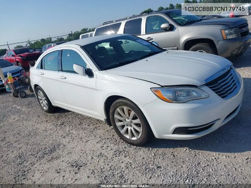 2012 Chrysler 200 Touring VIN: 1C3CCBBB7CN179745 Lot: 42587903