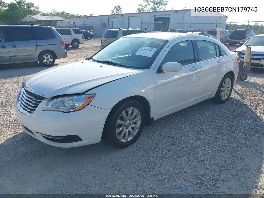 2012 Chrysler 200 Touring VIN: 1C3CCBBB7CN179745 Lot: 42587903