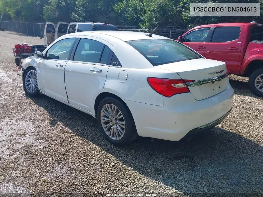 2013 Chrysler 200 Limited VIN: 1C3CCBCG1DN504613 Lot: 42583298