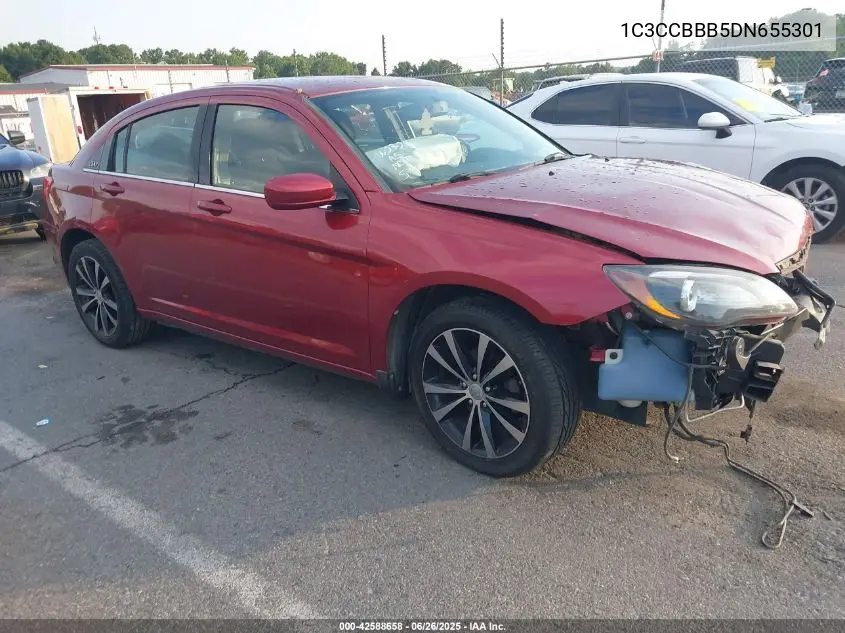 2013 Chrysler 200 Touring VIN: 1C3CCBBB5DN655301 Lot: 42588658